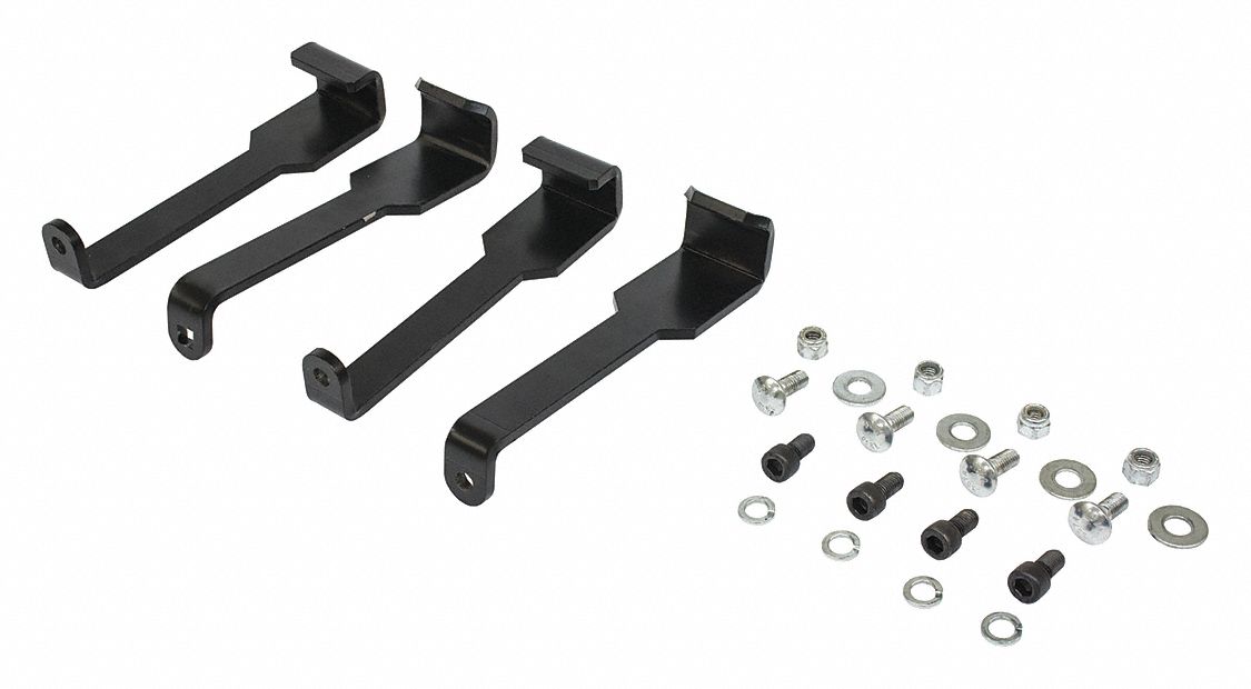 Bender Mounting Kit, Steel, 8-13/32" L