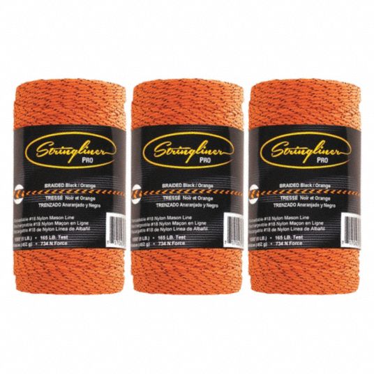 STRINGLINER, Twisted, 1,080 ft Lg, Masons Line - 449U41