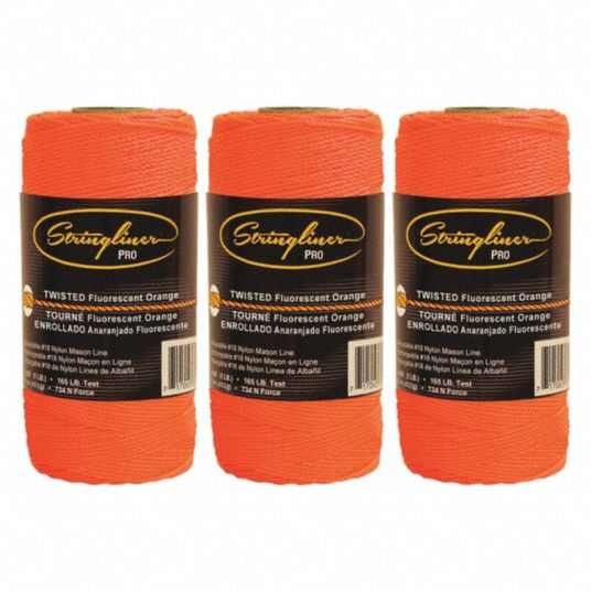 Stringliner 35706 Twist Fluor Orange Twine 1080