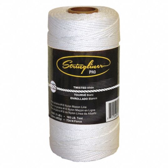 STRINGLINER, Twisted, 1,080 ft Lg, Masons Line - 449U44