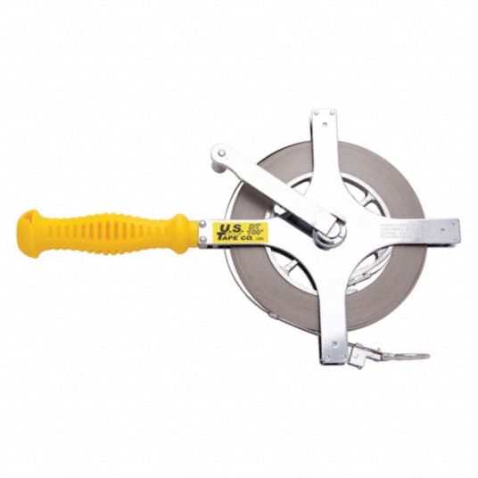 Us Tape Derrick Tape Measure 100 Ft Blade Lg 1 4 In Blade Wd In Ft Open Steel 449u53 Grainger