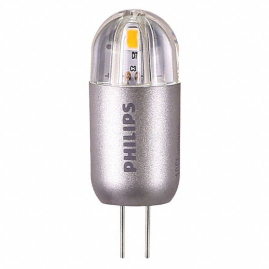 LED Lamp, T3, 2-Pin (G4), 195 2 W, 12 V AC - Grainger