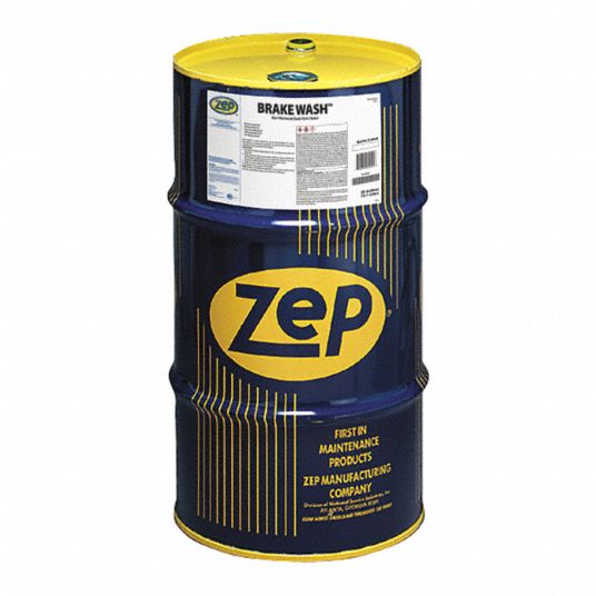 ZEP Brake Cleaner and Degreaser;Drum;20 gal;Flammable;Non Chlorinated ...