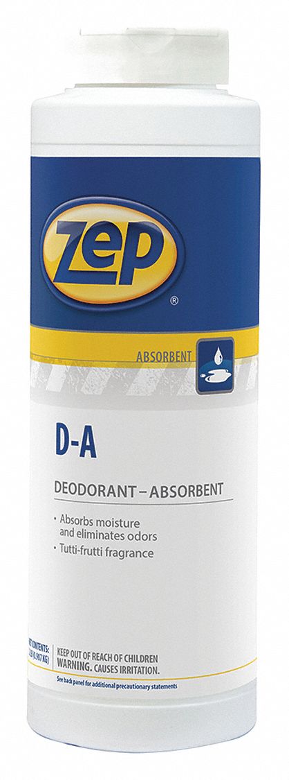 Granular Sorbent: Fuller's Earth, 8 gal Volume Absorbed per Pkg., 1.5 lb Wt, Shaker Bottle, P1