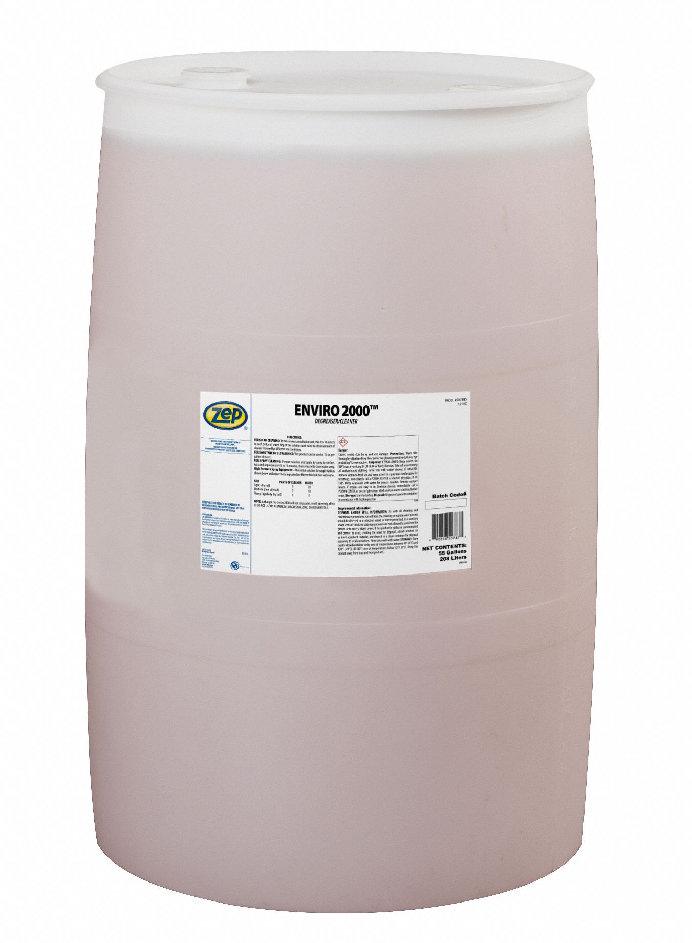 Cleaner/Degreaser, Mild, 55 gal, Drum