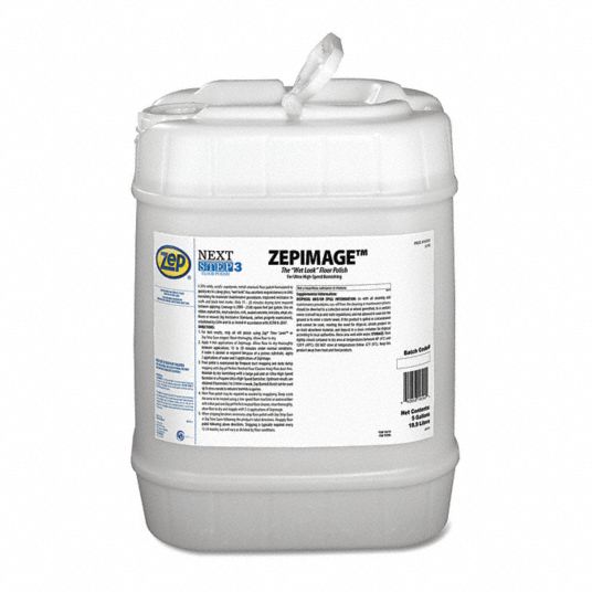 ZEP, Bucket, 5 gal Container Size, Floor Finish 449V64193535 Grainger