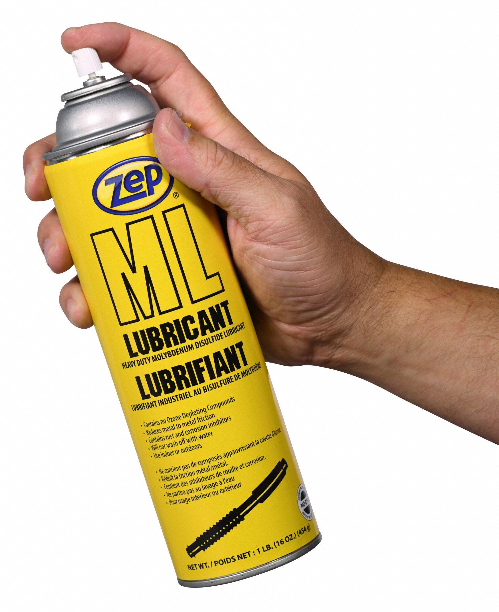 ZEP General Purpose Lubricant 25° to 550°F, Molybdenum, 16 oz