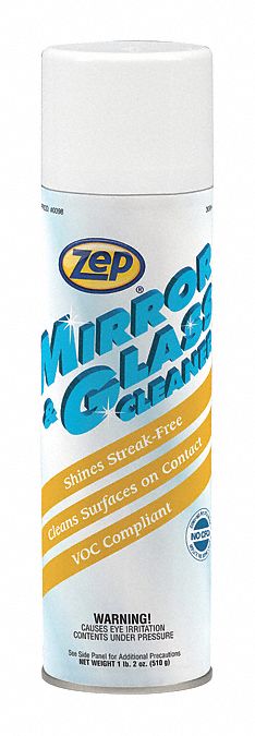 Glass/Mirror Cleaner Aerosol Can PK12