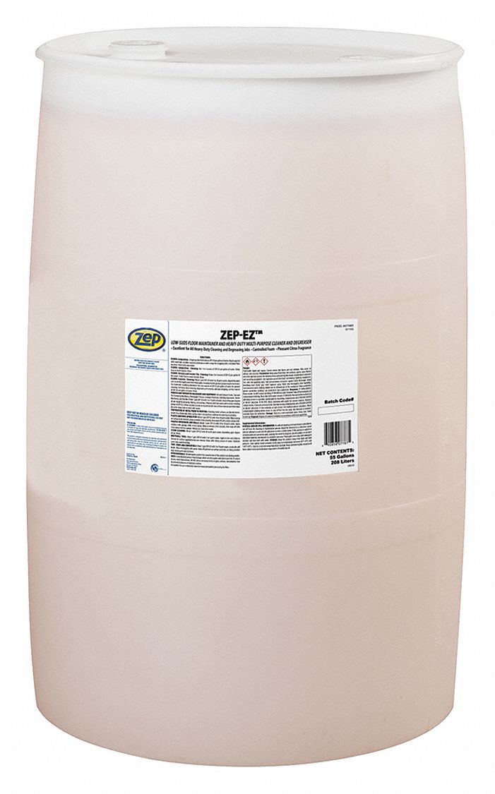 Floor Maintainer: Drum, 55 gal Container Size, Concentrated, Liquid