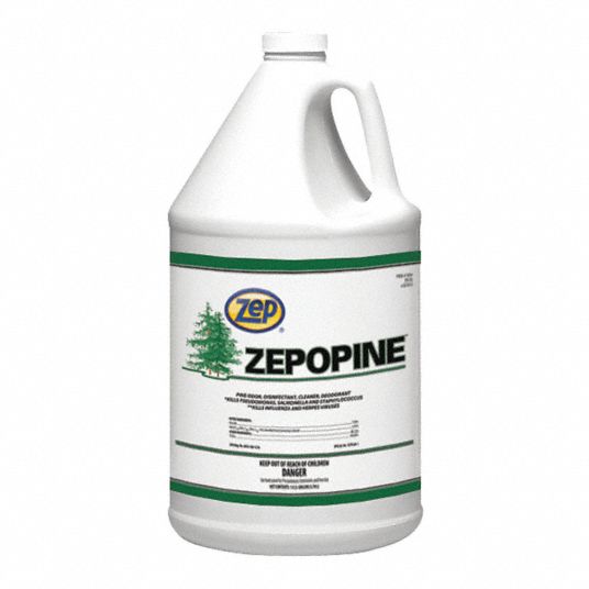 Zep Cleaner And Disinfectant Jug 1 Gal Container Size Concentrated Liquid Pine Zepopine 4 2445