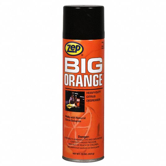 ZEP, Citrus-Based Solvent, Aerosol Spray Can, Degreaser - 449W12|11401 ...
