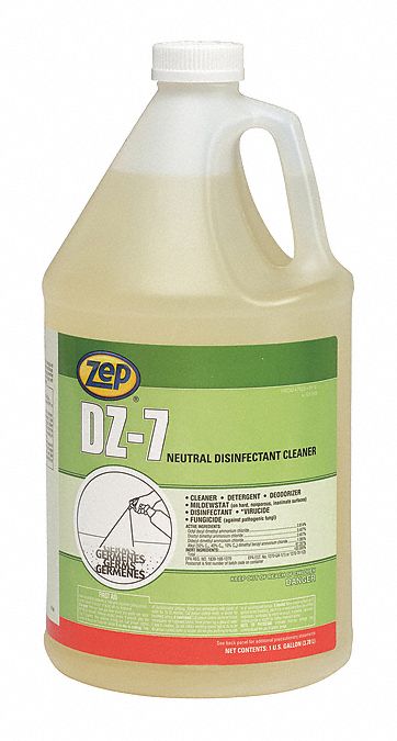 Zep Disinfectant Cleaner 1 Gal Cleaner Container Size Jug Cleaner Container Type 449w17 7523 Grainger
