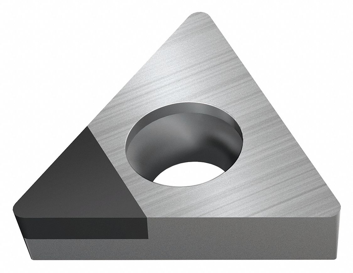 Triangle Turning Insert: 1/4 in Inscribed Circle, Neutral, FS-1 Chip-Breaker, WDN10