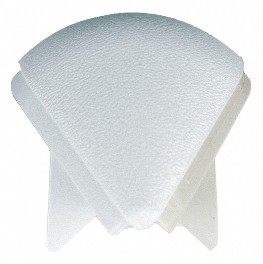 Corner: WG-30, PVC, Silver Gray, 4 1/8 in Overall Ht, 1 7/8 in Overall Lg