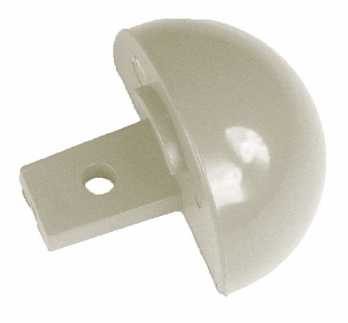 Corner: EBR-30, PVC, Eggshell, 2 in Overall Ht, 1 1/16 in Overall Lg