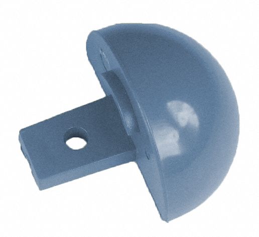 Corner: EBR-30, PVC, Windsor Blue, 2 in Overall Ht, 1 1/16 in Overall Lg