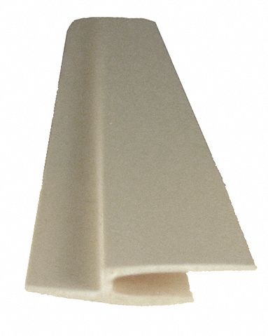 Joint Cover: PVC, Joint, 8 ft Panel Size, Champagne, 0.025 in Thick, 8 ft Overall Lg