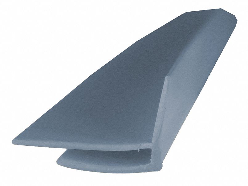 Corner Cover: PVC, Outside Corner, 8 ft Panel Size, Windsor Blue, 0.025 in Thick