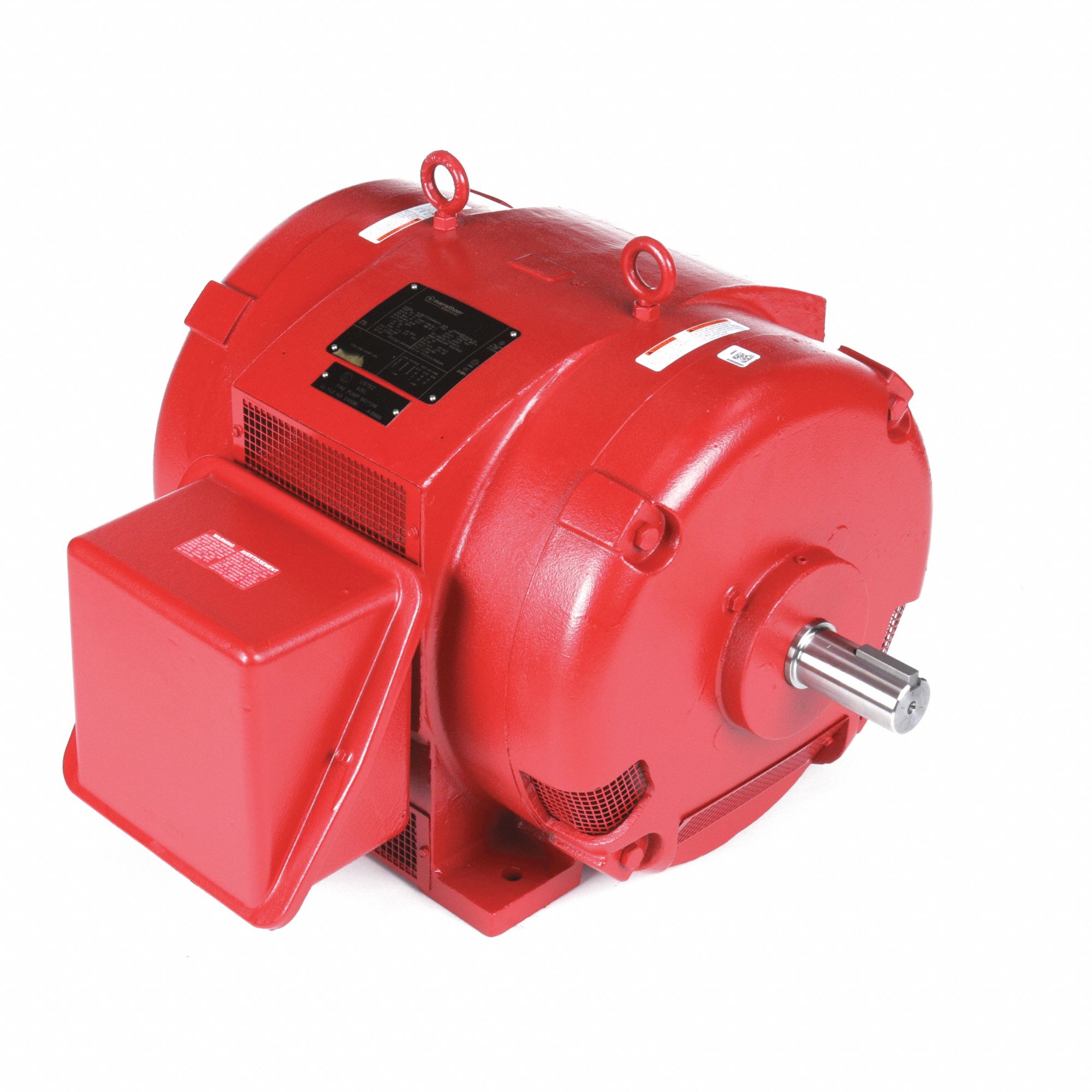 75 HP Fire Pump Motor, 3-Phase, 1775 Nameplate RPM, 230/460 Voltage ...