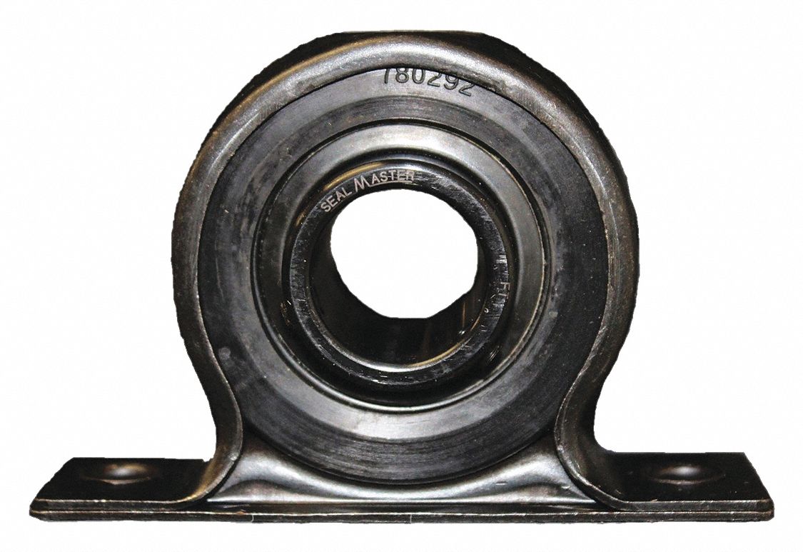 Pillow Block Bearing: 1 in Bore, Steel, Set Screws, 1 1/2 in Shaft Ht, 4.75 in Overall Lg