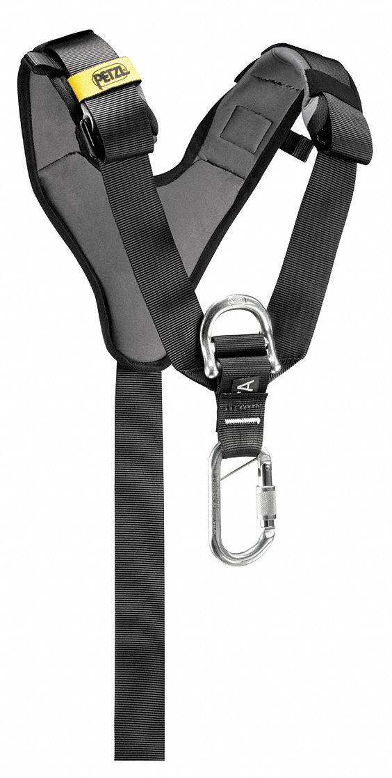 44A708 - Chest Harness Size Universal Blk/Yellow