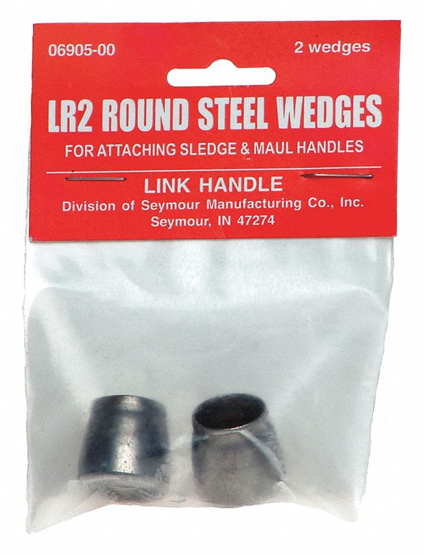 Wedge Round Steel 3/4 x 3/4 PK2
