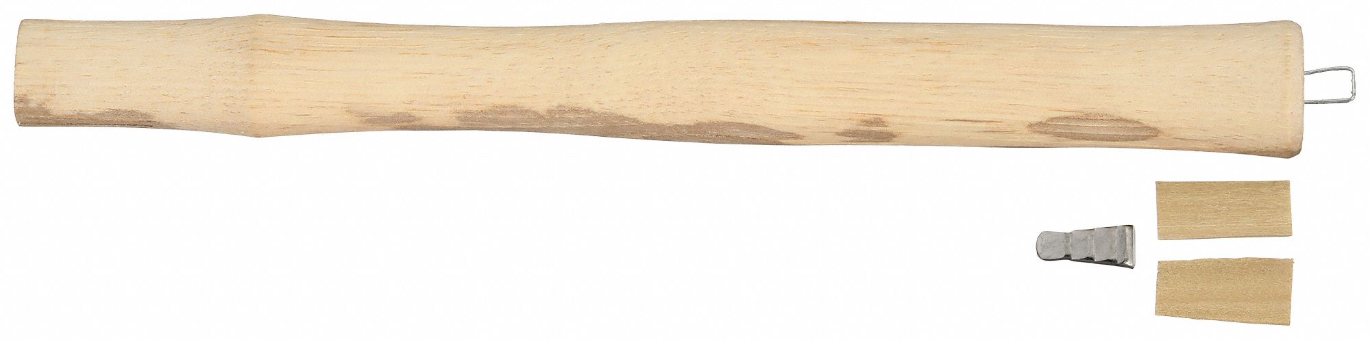 Engineers Hammer Handle, 3-4 lb., Wax Finish: For 3 lb Max Head Wt, For 1 3/16 in Eye Opening Lg
