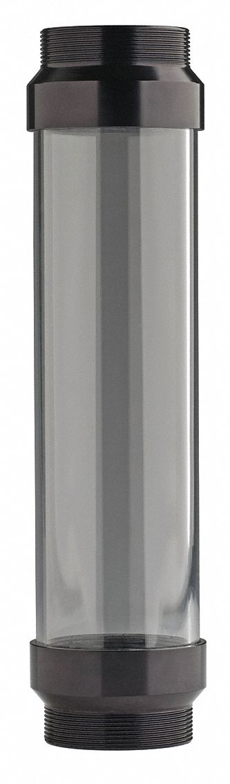 WESTWARD 44C481 Clear Tube Grease Gun Barrel,Black Ends 190735831748 eBay