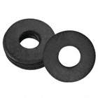 GREASE FITTING WASHER,1/4 IN.,BLACK,PK25