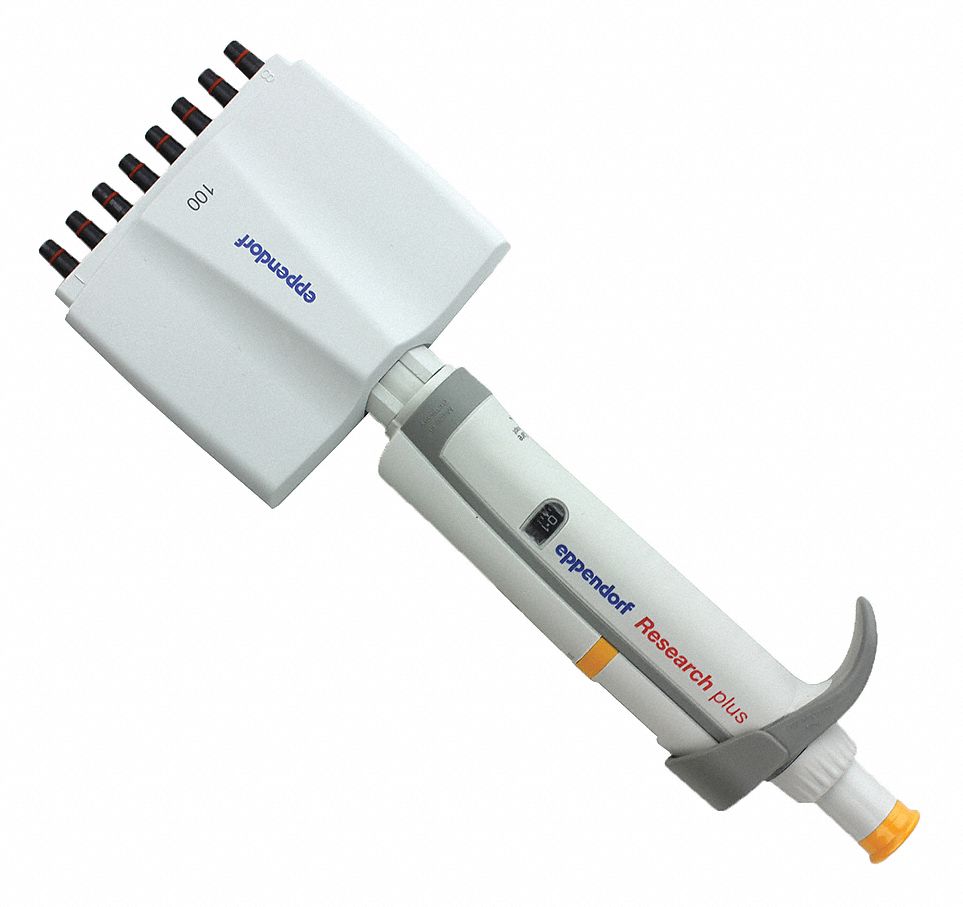 EPPENDORF, 12Channel 30 to 300uL, 12 Channel, Pipette 44C786