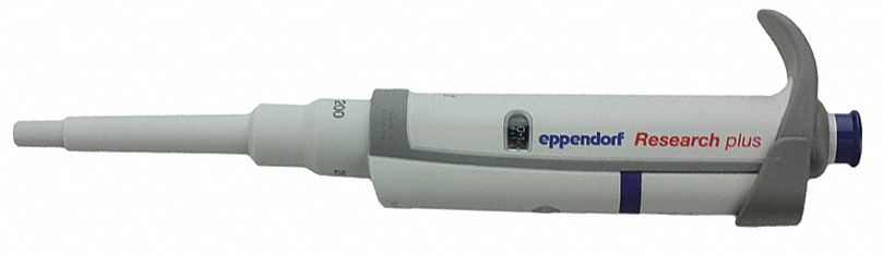 Single-Channel Pipettor: 1 Channels, 200 ul Capacity - Max, Manual Fixed Volume