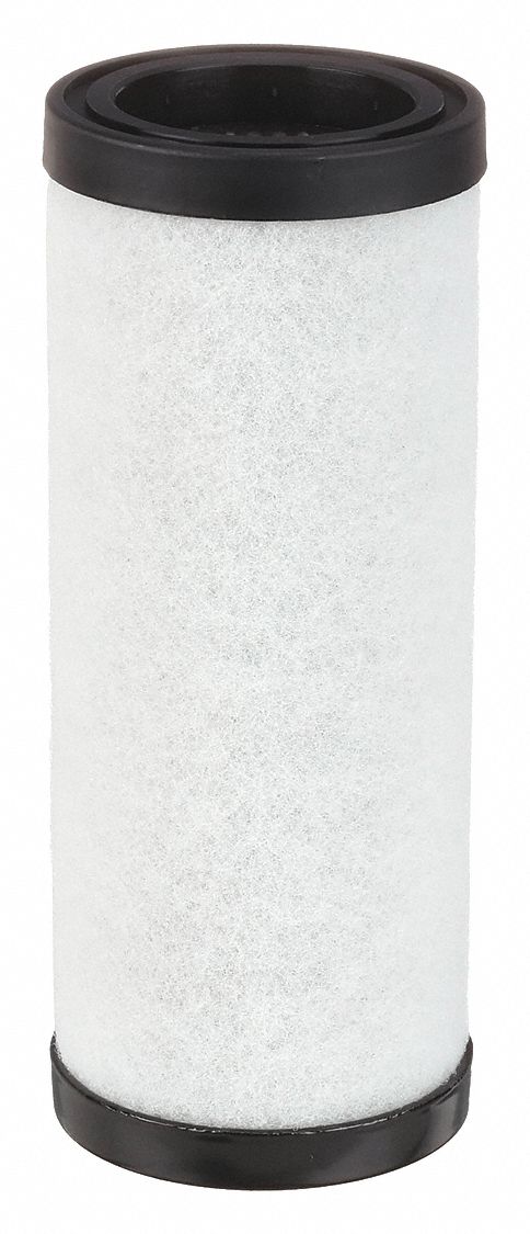Compressed Air Filter Element: Coalescing, 0.01 micron, Borosilicate Cloth