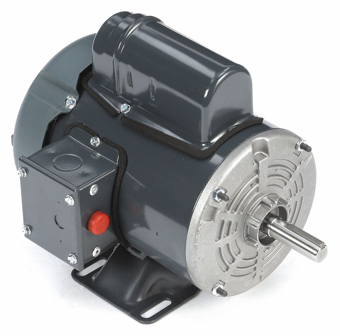 General Purpose Motor: Single Phase, 1/2 hp, 115/208-230V AC, 56 Frame Size, 1, 725 RPM, 60 Hz
