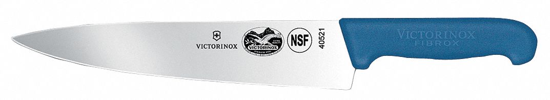 Victorinox - 5.2002.25 - 10 in Straight Edge Blue Chef Knife