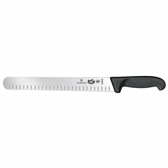 VICTORINOX Roast Beef Slicer 14 in Lg, Granton Blade, High Carbon