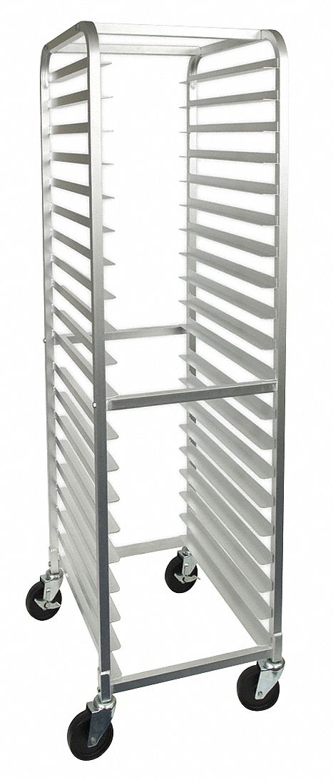 PAN RACK,ALUMINUM,20 SLOTS