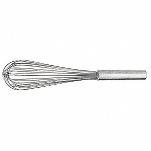 WHIP,STAINLESS STEEL,18 IN