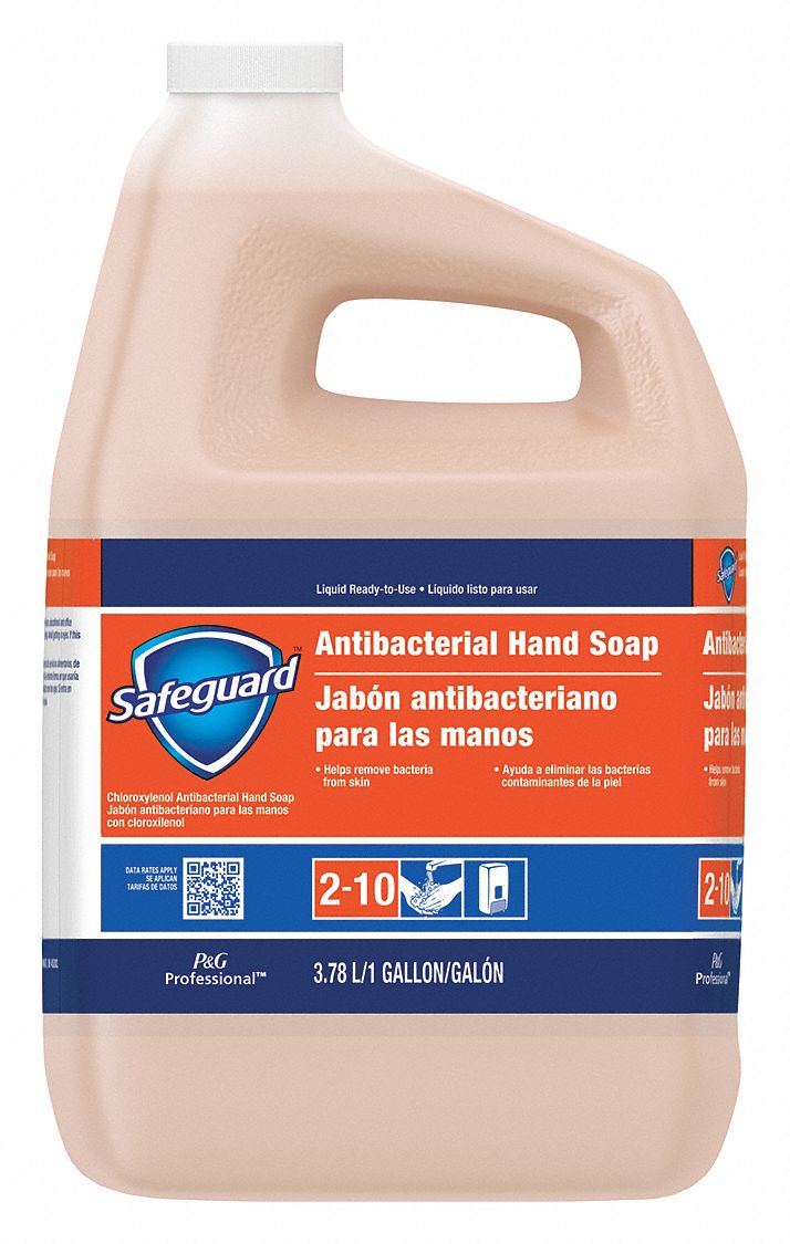 Hand Soap: 1 gal Size, Antibacterial, Light Scent, 2 PK