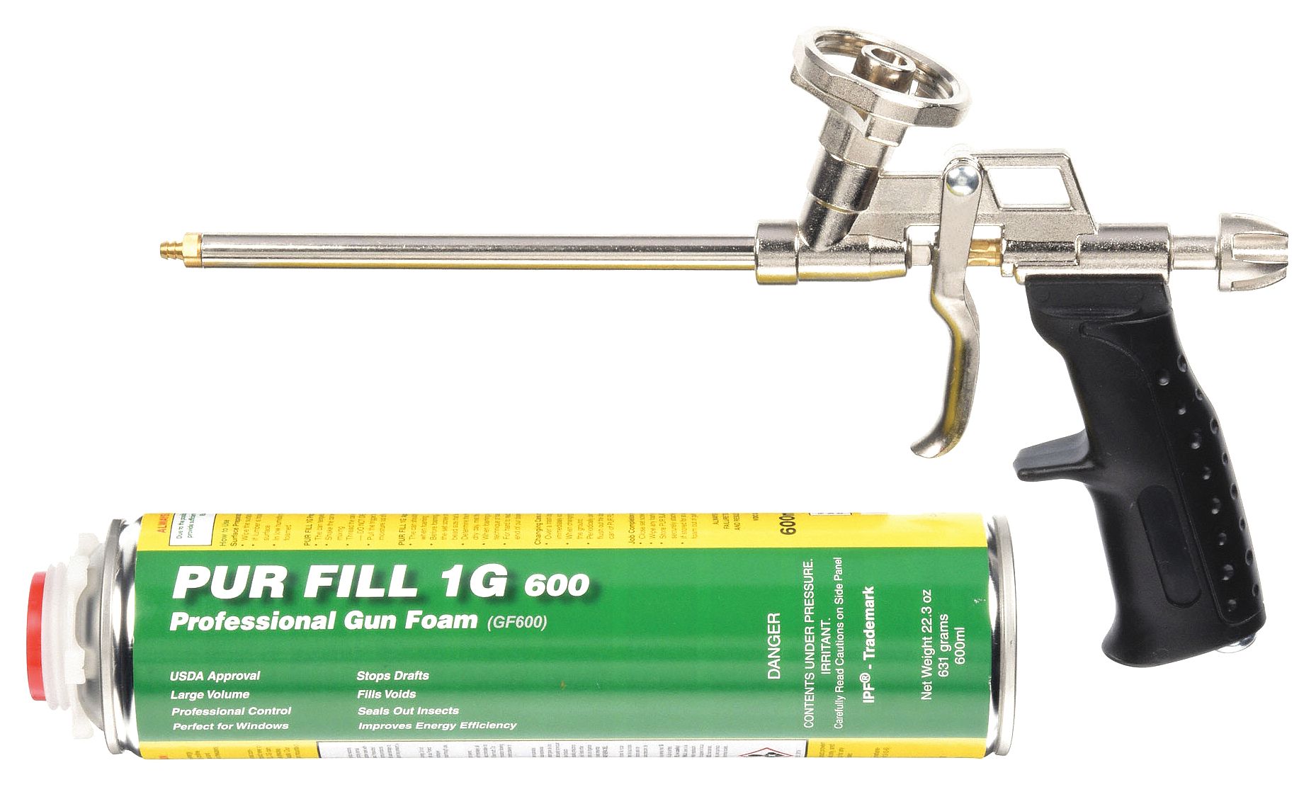 TODOL, Multipurpose, 1 Components, Insulating Spray Foam Sealant Kit