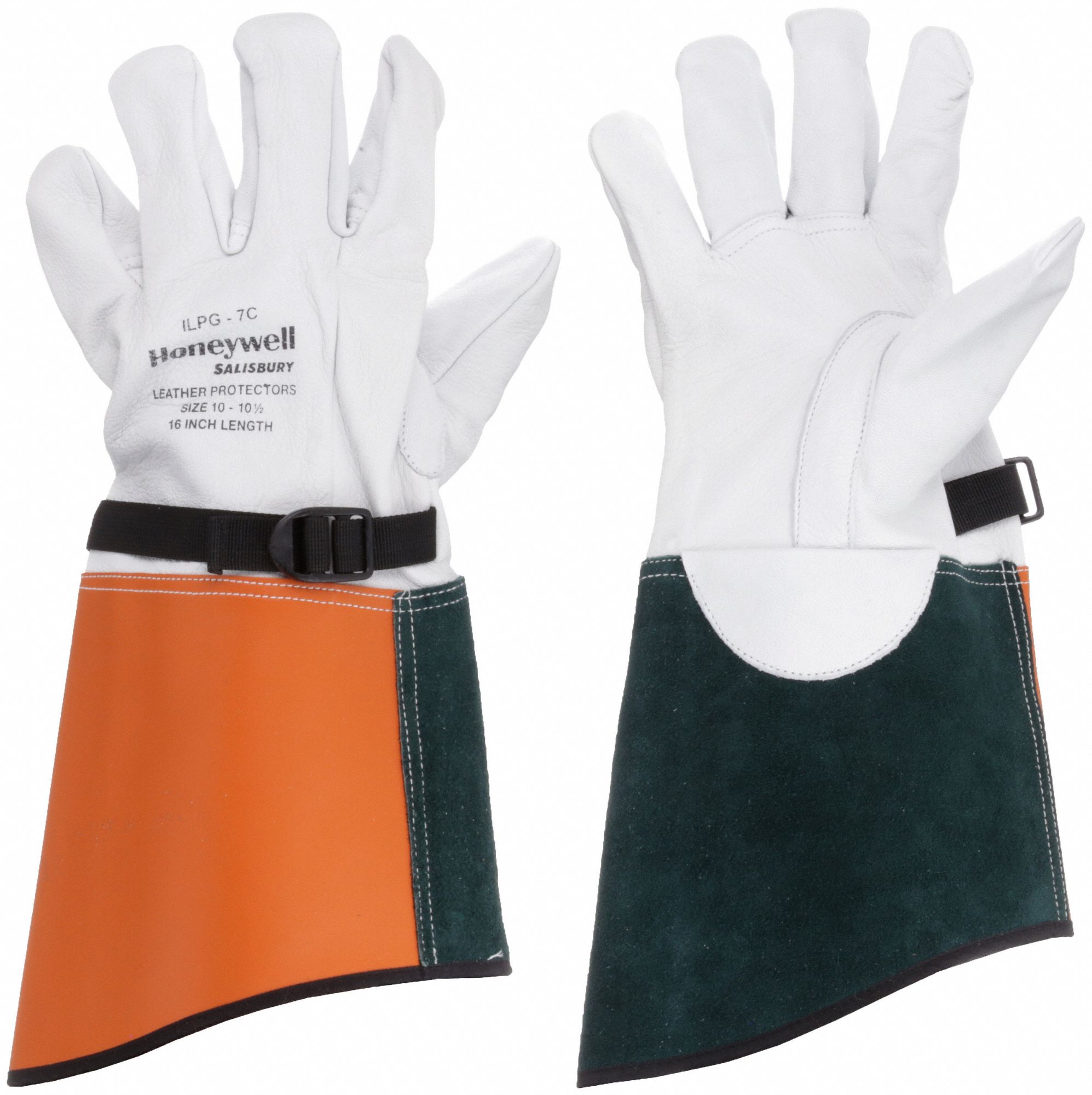Electrical-Insulating Glove Protectors: SALISBURY ILPG7C, For Class 4 Volt Class, 1 PR