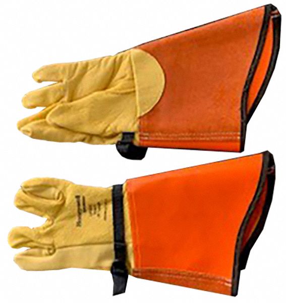 Electrical-Insulating Glove Protectors: SALISBURY LPG7C, For Class 4 Volt Class, 1 PR