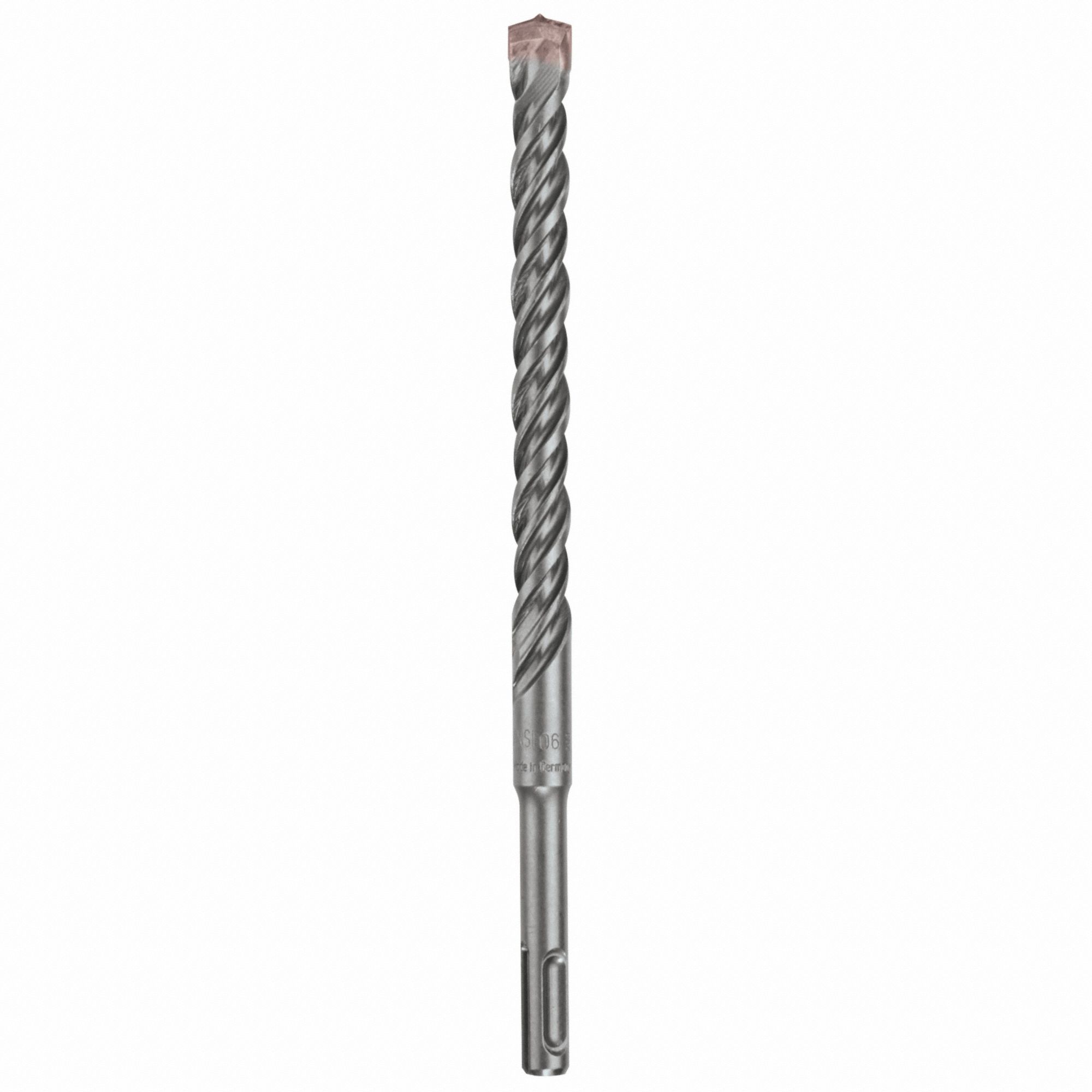 ROTARY HAMMER DRILL BIT, ½ IN BIT SIZE, 6 IN MAX DRILLING DEPTH, 8 IN L