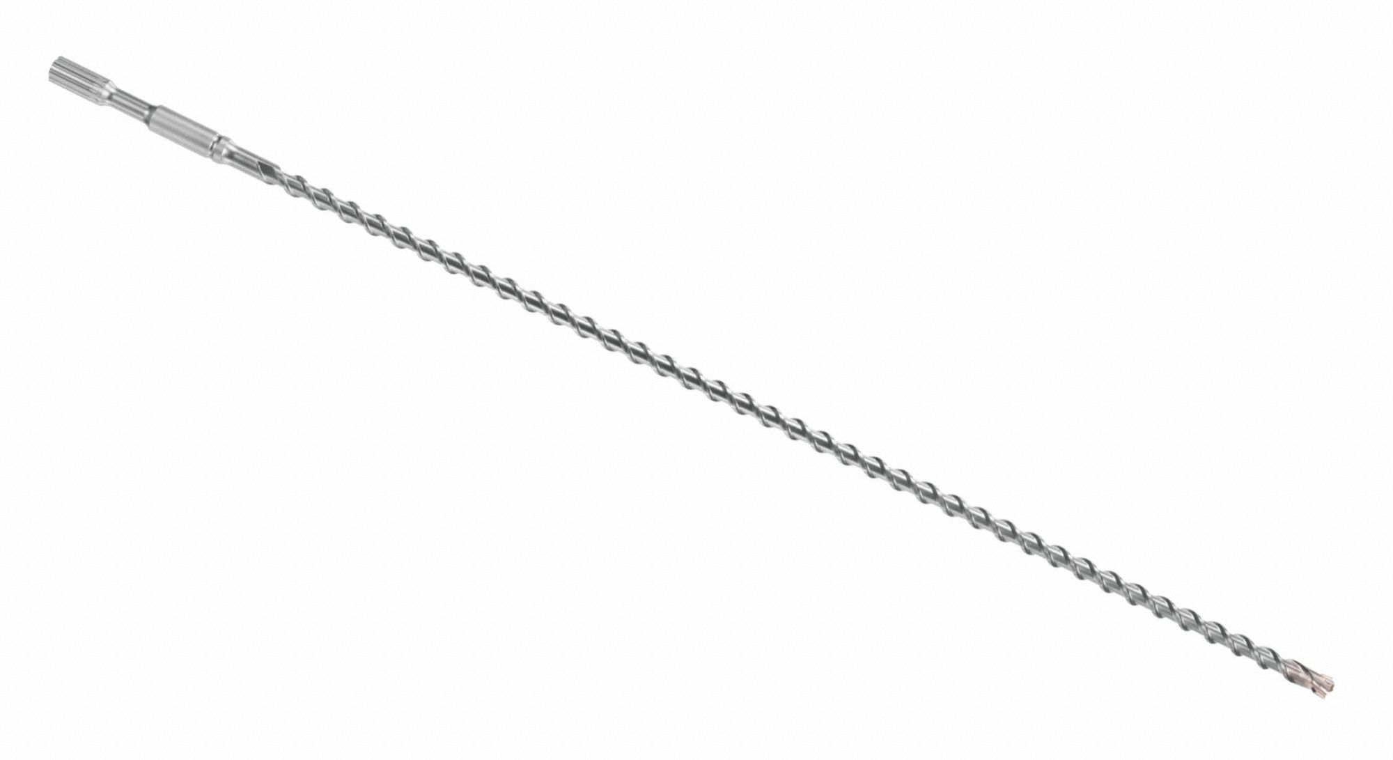 Rotary Hammer Drill: 5/8 in Drill Bit Size, 31 in Max Drilling Dp, 36 in Overall Lg