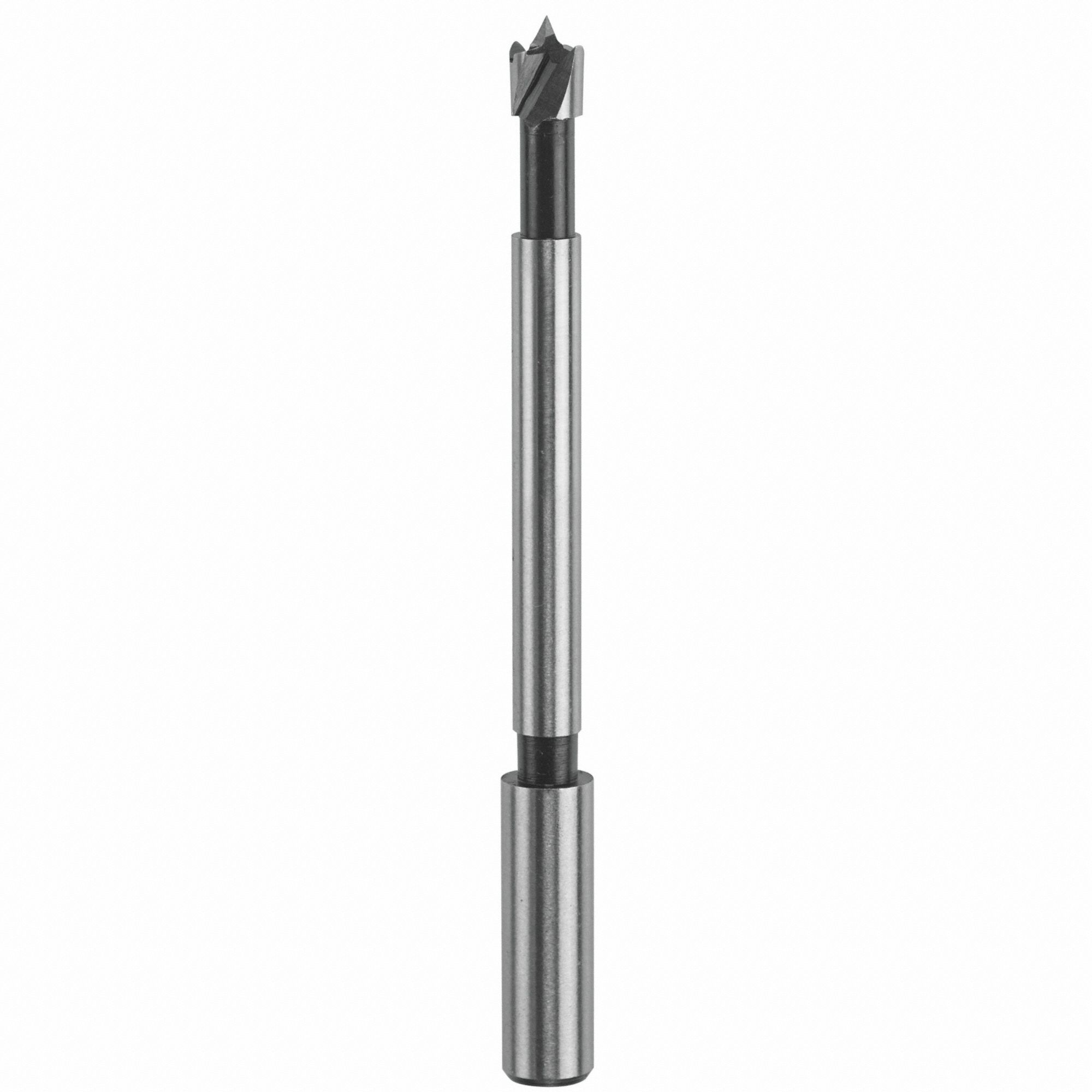 Forstner Drill Bit: 1/2 in Drill Bit Size, 4 in Overall Lg, 1/2 in Shank Dia, Straight Shank