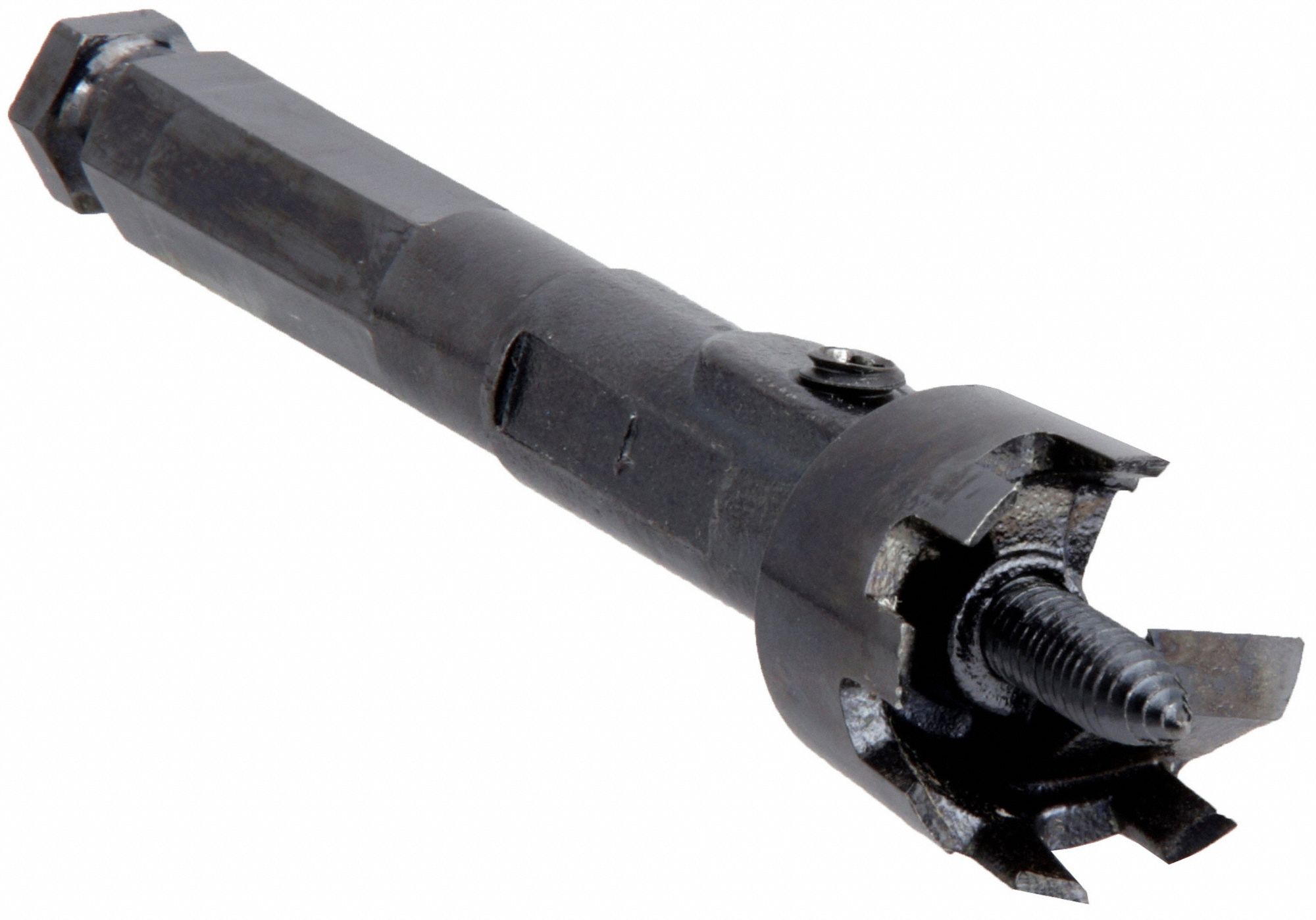 BOSCH, 1 in Drill Bit Size, Hex, Self Feed Drill Bit 44H577SF1001