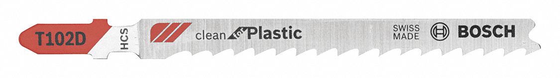 Jigsaw Blade: 6, 4 in Blade Lg, Bi-Metal, High Carbon Steel, T Shank, 1 Pieces, 3 PK