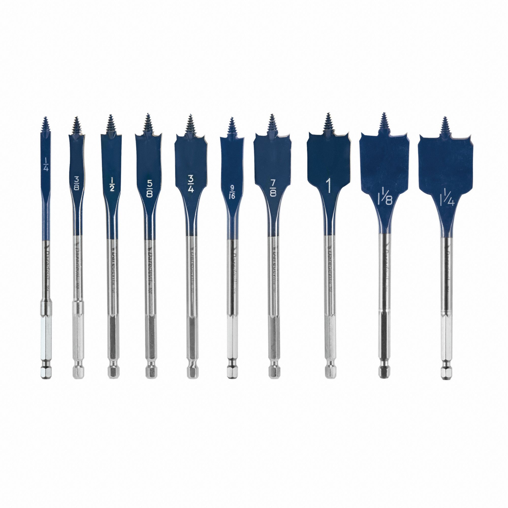 ENS MECHES PERCEUSE BIS, 10 PC, 1/4 PO