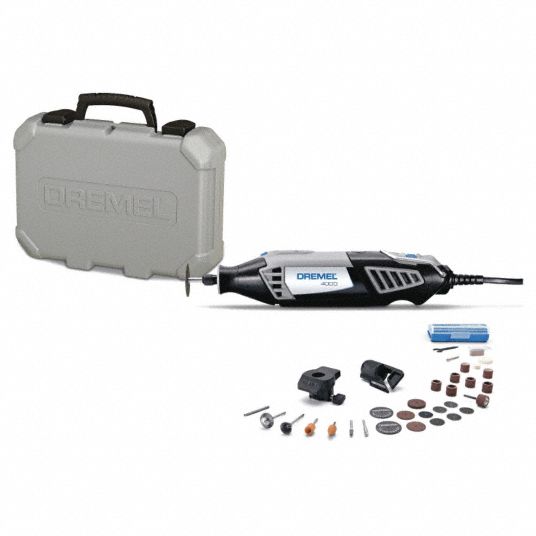 DREMEL, 1.6 A Current, 35,000 RPM Max. Speed, Rotary Tool Kit -  44K703