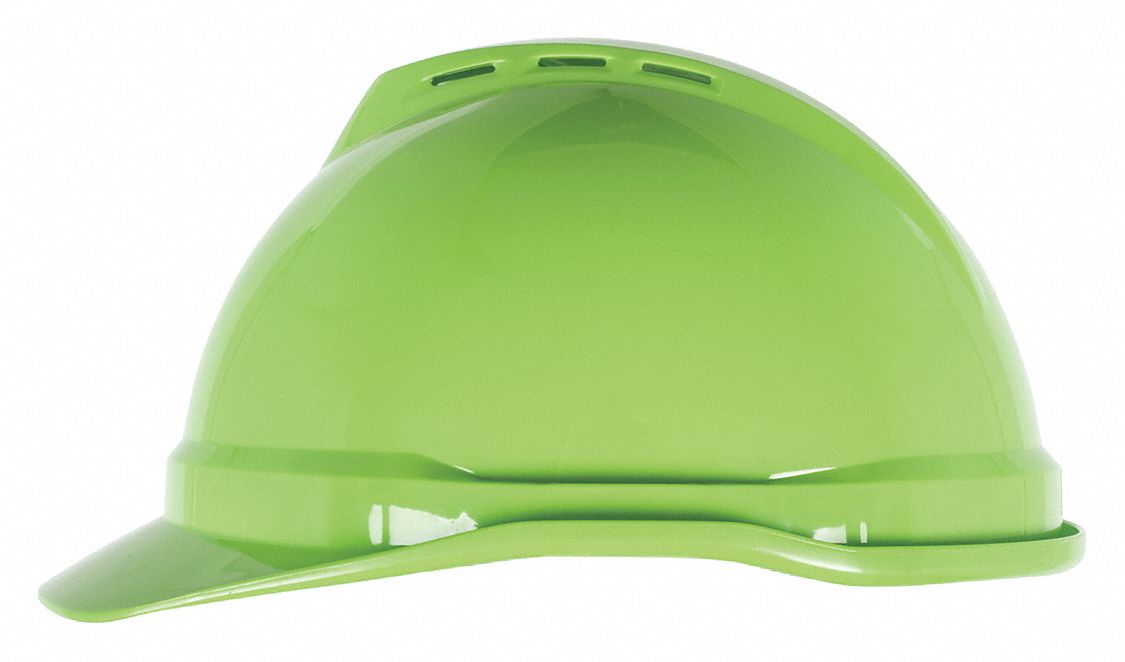 MSA Casco de Seguridad V Gard 500 Polietileno Clase E Verde Lim n