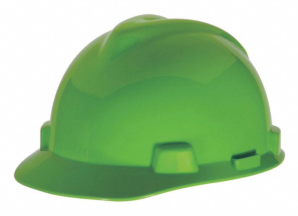 MSA Casco de Seguridad V-Gard® 500 Polietileno Clase C Amarillo - Cascos de  Seguridad - 4LHM5